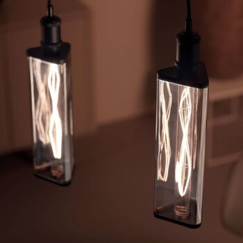 Philips Crystal Giant dymová LED žiarovka E27 7 W