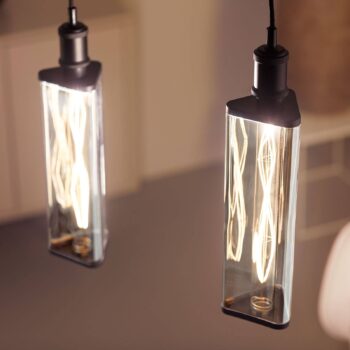 Philips Crystal Giant dymová LED žiarovka E27 7 W