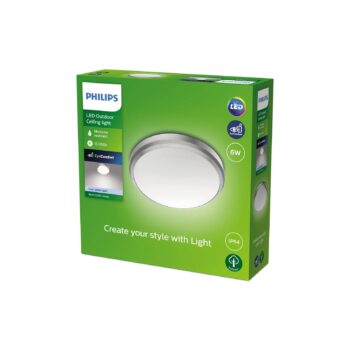 Philips Doris LED svietidlá IP54 4 000 K nikel