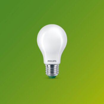 Philips E27 LED žiarovka A60 4W 840lm 2700K opálová 6-balenie
