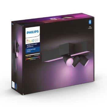 Philips Hue Centris Cross 3–pl., čierna