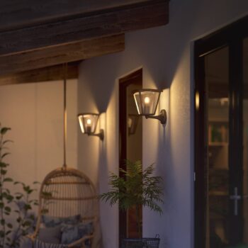 Philips Hue Inara vonkajšie nástenné LED, čierna