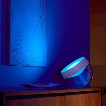 Philips Hue Iris WACA stolná LED, biela