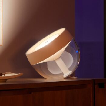 Philips Hue Iris WACA stolná LED, biela