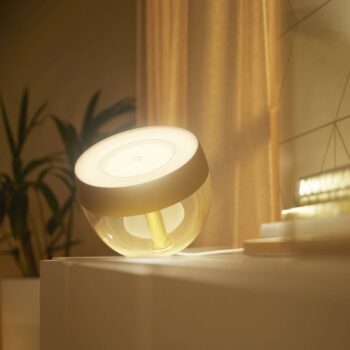 Philips Hue Iris WACA stolná LED lampa, zlatá