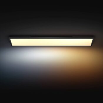 Philips Hue Panel White Ambiance Aurelle 120 x 30 cm čierna