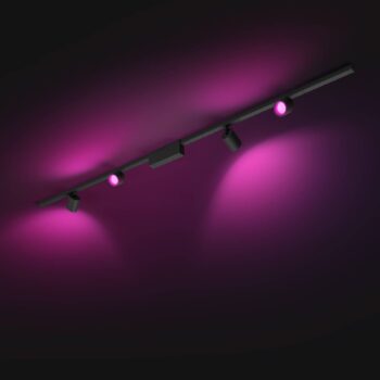 Philips Hue Perifo lištový systém 4x bodové svetlá čierne