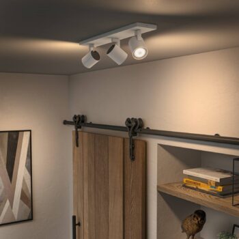 Philips Hue Runner LED bodové svetlá, 3-pl., stmievač, biele