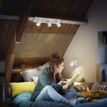 Philips Hue Runner LED bodové svetlá, 3-pl., stmievač, biele