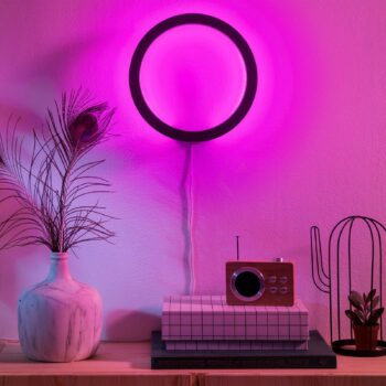 Philips Hue Sana nástenná LED, RGBW, čierna
