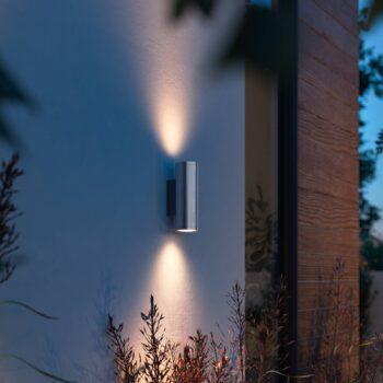 Philips Hue WACA Appear vonkajšie nástenné svietidlo z nehrdzavejúcej ocele