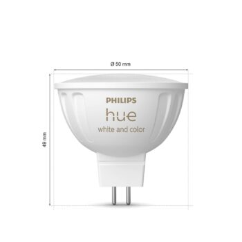 Philips Hue White & Colour Ambiance LED 6,3 W GU5.3