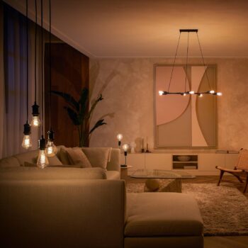 Philips Hue White E27 7W Globe filament G125 550lm