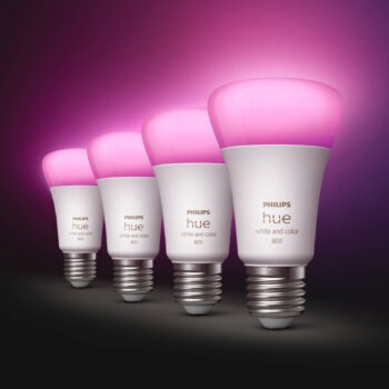Philips Hue White&Color Ambiance LED E27 6,5W 4 ks