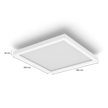 Philips Hue White&Color Surimu panel biela 30x30cm