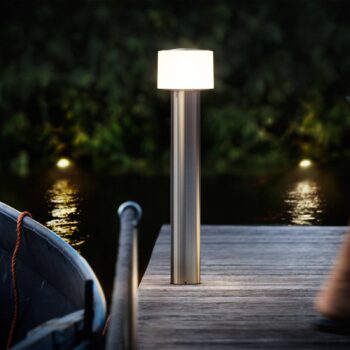 Philips LED podsvietenie Otis UE, nerezová oceľ, IP44