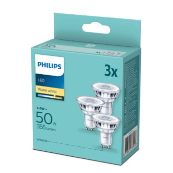 Philips LED reflektor GU10 4,6W 2.700 K, 3ks