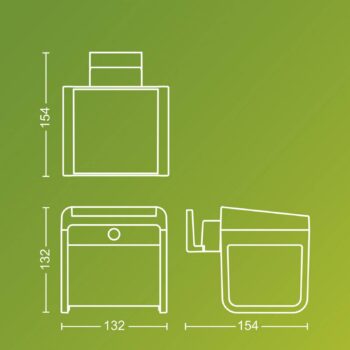 Philips LED solárne vonkajšie nástenné svietidlo Ezra UE, plast, IP44