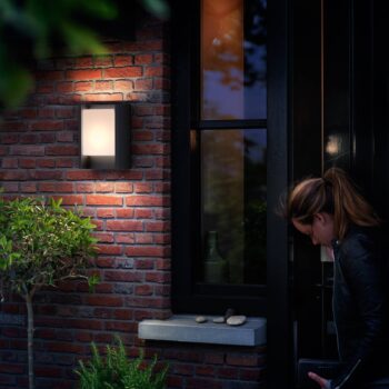 Philips LED vonkajšie nástenné svietidlo Arbour 1-pl., 2 700 K