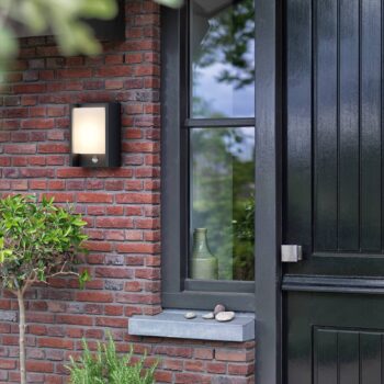 Philips LED vonkajšie nástenné svietidlo Arbour Sensor 1-pl. 2 700 K