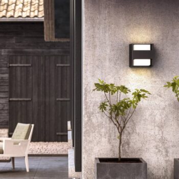 Philips LED vonkajšie nástenné svietidlo Arbour UE sada 2 ks 2-pl. 2700 K
