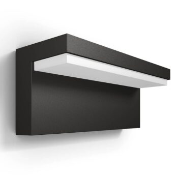 Philips LED vonkajšie nástenné svietidlo Bustan, 2 700 K