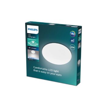Philips Moire LED svetlo okrúhle 4 000 K biela