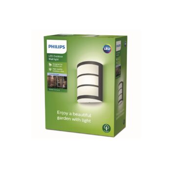 Philips Python LED svietidlo antracitová 4 000 K