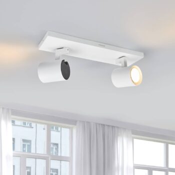 Philips Runner stropné LED svietidlo biele 2-pl.