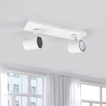 Philips Runner stropné LED svietidlo biele 2-pl.