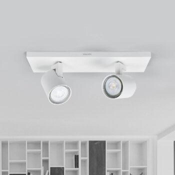 Philips Runner stropné LED svietidlo biele 2-pl.