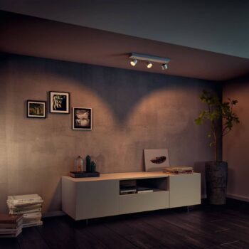 Philips Star LED svetlo biele 3-pl. WarmGlow