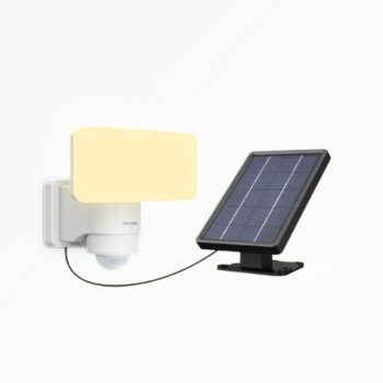 Philips Tylus UltraEfficient Security solárny LEDreflektor, senzor, biela, 6 W, 1000/50 lm, 5000 K