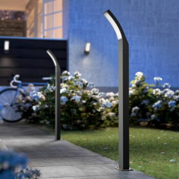 Philips chodníkové LED svetlo Splay, 96 cm, 4 000 K, antracit, IP44