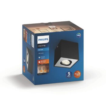 Philips myLiving LED bodové svetlá Box 1-pl čierna