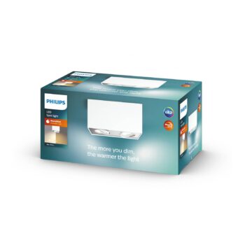 Philips myLiving LED bodové svetlá Box 2-pl. biela