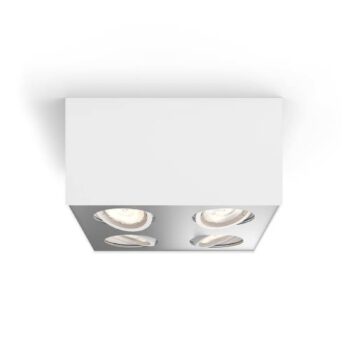 Philips myLiving LED bodové svetlá Box 4-pl. biela