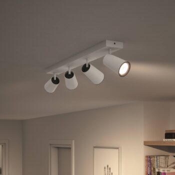 Philips myLiving Paisley Spot GU10 4 svetlá biela