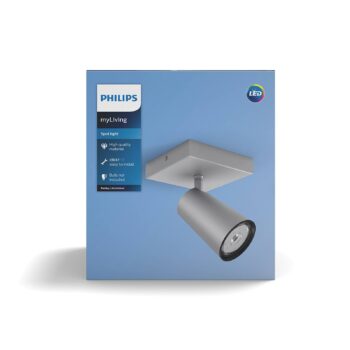 Philips myLiving Paisley spot GU10 s jedným plameňom, hliník