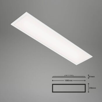 Piatto LED panel CCT diaľk. ovládanie 100x25 biela