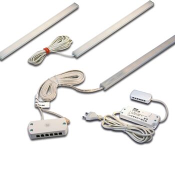 Podhľadové LED Add-On Mini Touchdim 3 ks 4 000 K