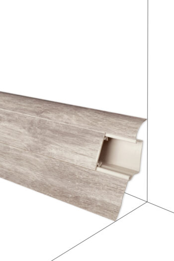 Podlahová lišta Döllken W463 - Dub Masala - dĺžka 250 cm Ukončenie Ľ