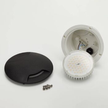 Podlahová zapustená lampa Ceci 160–2L okrúhla