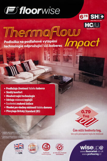Podložka pod koberec Floorwise THERMAFLOW IMPACT 10,96 m2