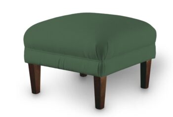 Podnožka ku kreslu, zelená, 56 x 56 x 40 cm, Cotton Panama, 702-06