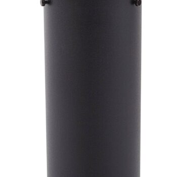 Podstavec Lindby Dangan, biely, výška 60 cm, sklo, kov