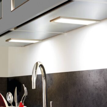 Podstavec svietidla Dynamic LED Sky, sada 3 ks, nerezová oceľ