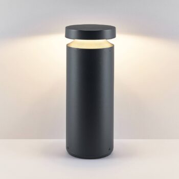 Podstavná lampa Molto Luce LED Mona, Ø 18 cm, hliník, výška 45 cm