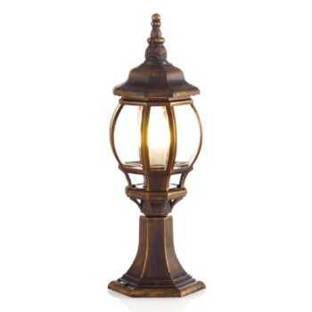 Podstavná lampa Nadesha, brúsené zlato