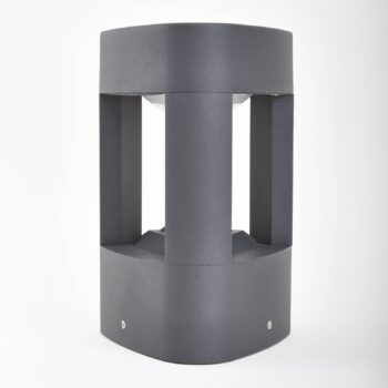 Podstavné svietidlo Lucande LED Pirron, 20 cm, trojuholníkové, IP54